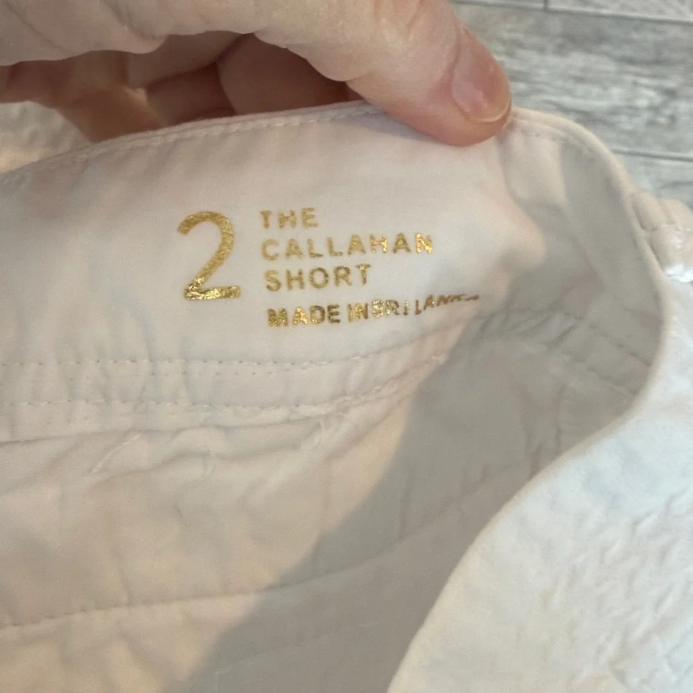 Lilly Pulitzer Textured Cream Women's Shorts - Picture 5 of 6